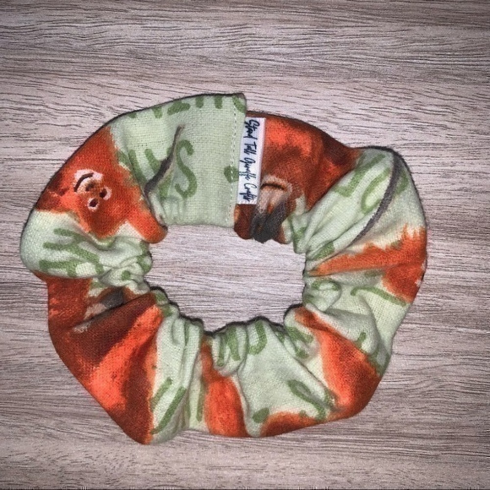 $7ea or 3/$15 Save the Orangutans ultra soft hair Scrunchie new